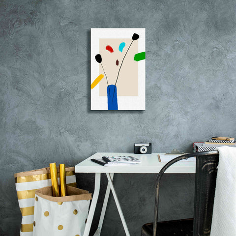 Image of 'Happy Flowers' by Cesare Bellassai, Canvas Wall Art,12 x 18