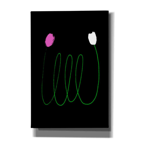 Image of 'Two Tulips' by Cesare Bellassai, Canvas Wall Art,12x18x1.1x0,18x26x1.1x0,26x40x1.74x0,40x60x1.74x0