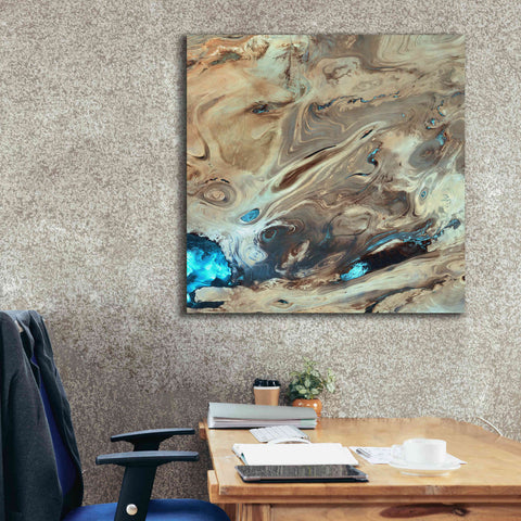 Image of 'Earth as Art: Dasht-e Kenir ' Canvas Wall Art,37 x 37