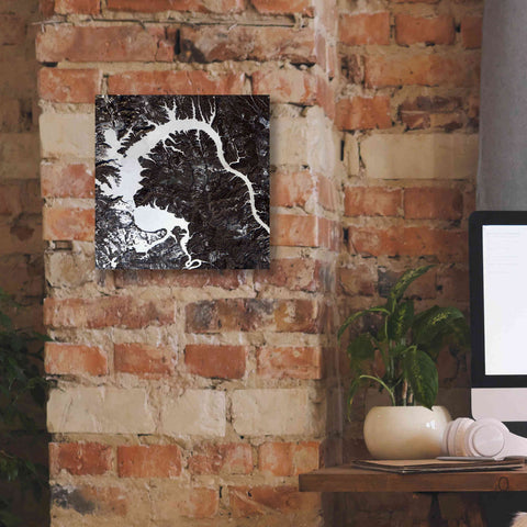 Image of 'Earth as Art: Dragon Lake' Canvas Wall Art,12 x 12