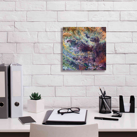 Image of 'Earth as Art: Ghadamis River' Canvas Wall Art,12 x 12
