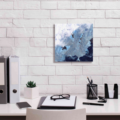Image of 'Earth as Art: Greenland Coast' Canvas Wall Art,12 x 12