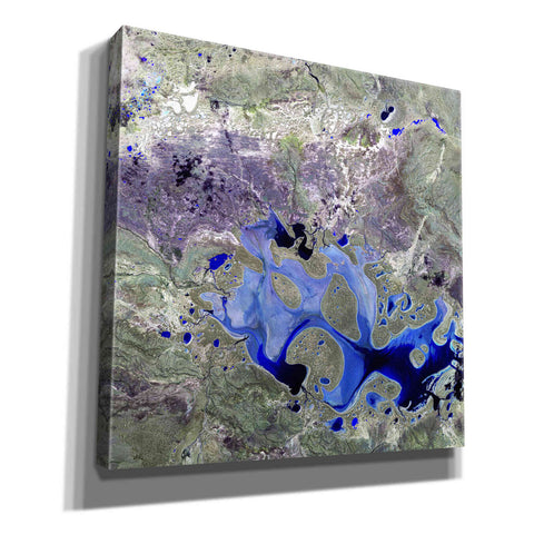 Image of 'Earth as Art: Lake Carnegie' Canvas Wall Art