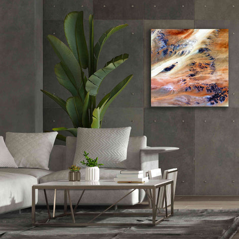 Image of 'Earth as Art: Terkezi Oasis' Canvas Wall Art,37 x 37