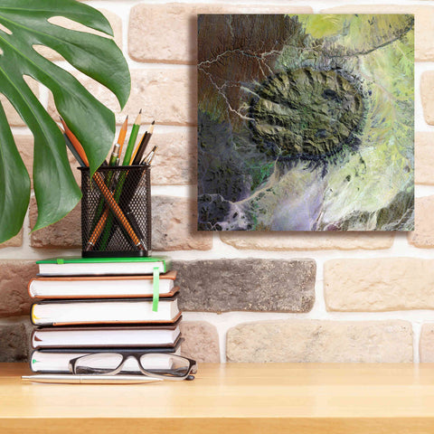Image of 'Earth as Art: Brandberg Massif' Canvas Wall Art,12 x 12