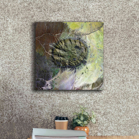 Image of 'Earth as Art: Brandberg Massif' Canvas Wall Art,18 x 18