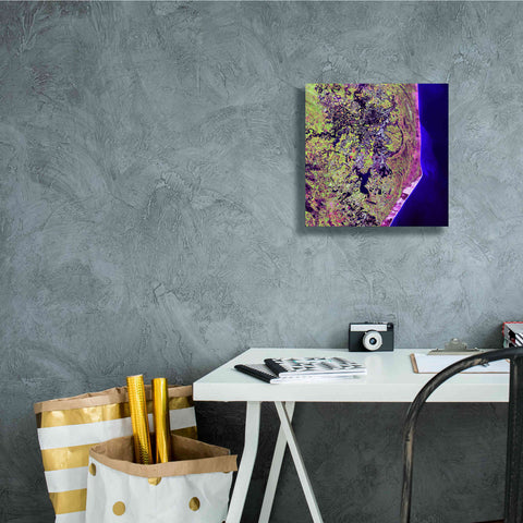 Image of 'Earth as Art: Cabo San Antonio' Canvas Wall Art,12 x 12