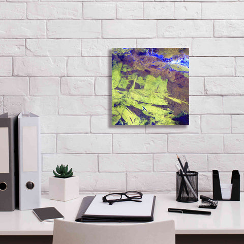 Image of 'Earth as Art: Lake Amadeus' Canvas Wall Art,12 x 12