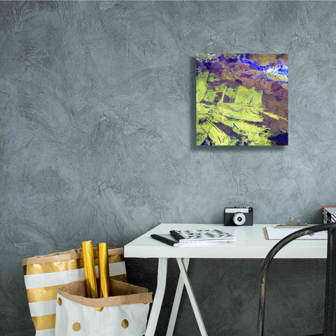 Image of 'Earth as Art: Lake Amadeus' Canvas Wall Art,12 x 12
