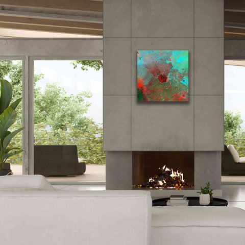 Image of 'Earth as Art: The Syrian Desert' Canvas Wall Art,26 x 26