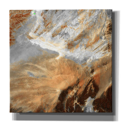 Image of 'Earth as Art: Algerian Sahara,' Canvas Wall Art