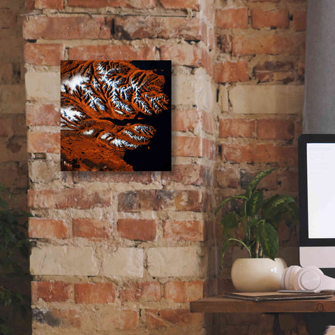 Image of 'Earth as Art: Icelandic Tiger,' Canvas Wall Art,12 x 12