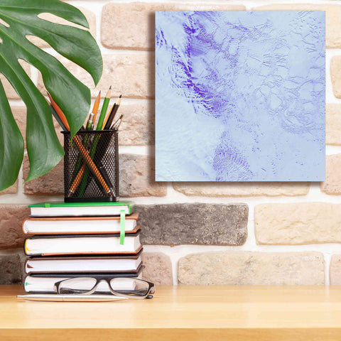 Image of 'Earth as Art: Robinson Glacier,' Canvas Wall Art,12 x 12