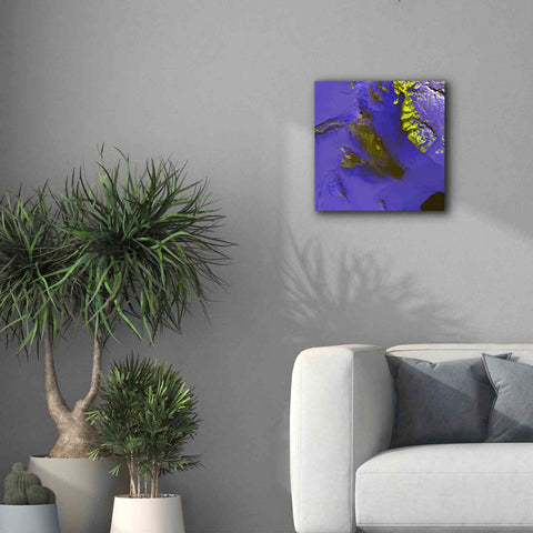 Image of 'Earth as Art: Koettlitz Glacier,' Canvas Wall Art,18 x 18