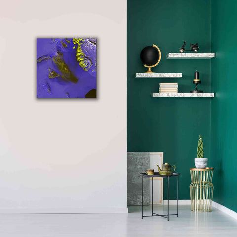 Image of 'Earth as Art: Koettlitz Glacier,' Canvas Wall Art,26 x 26