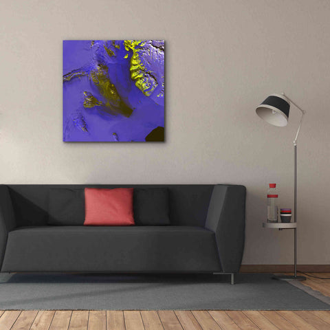 Image of 'Earth as Art: Koettlitz Glacier,' Canvas Wall Art,37 x 37