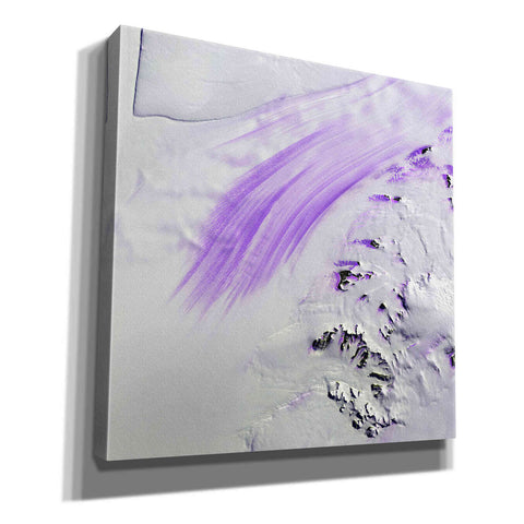 Image of 'Earth as Art: Slessor Glacier,' Canvas Wall Art,12x12x1.1x0,18x18x1.1x0,26x26x1.74x0,37x37x1.74x0