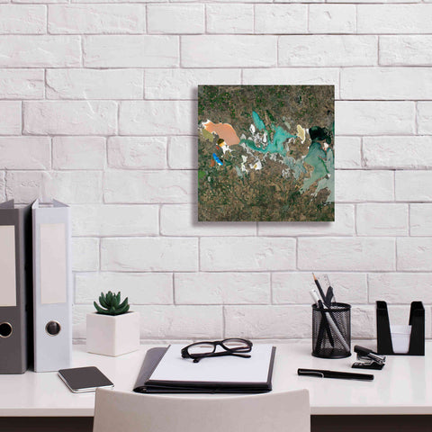 Image of 'Earth as Art: Putrid Sea,' Canvas Wall Art,12 x 12