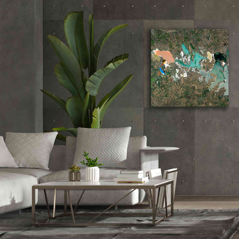 Image of 'Earth as Art: Putrid Sea,' Canvas Wall Art,37 x 37