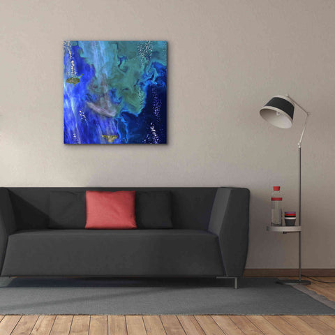 Image of 'Earth as Art: Earth's Aquarium,' Canvas Wall Art,37 x 37