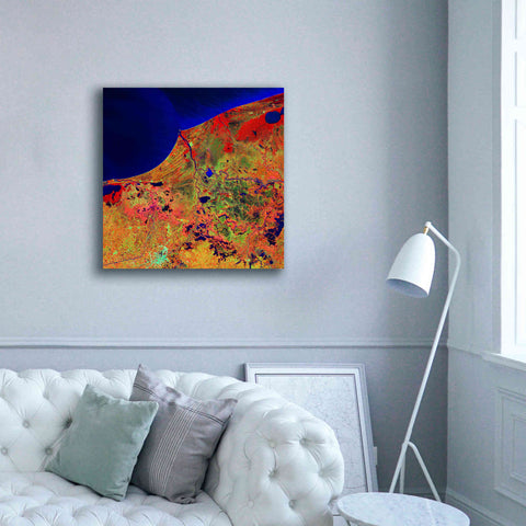 Image of 'Earth as Art: Mexico's Biosphere,' Canvas Wall Art,37 x 37