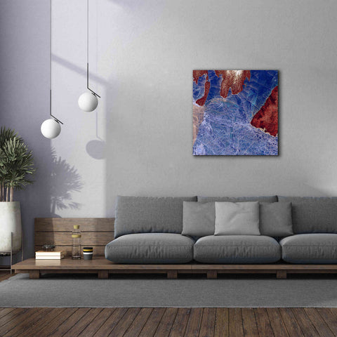 Image of 'Earth as Art: Fractured,' Canvas Wall Art,37 x 37