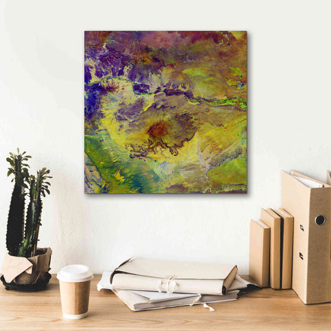 Image of 'Earth as Art: Sabotage,' Canvas Wall Art,18 x 18