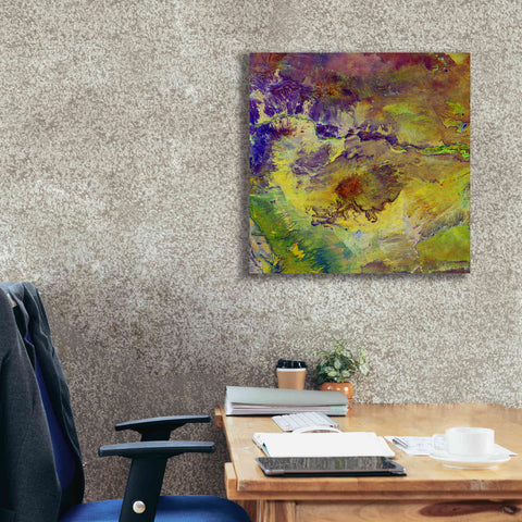 Image of 'Earth as Art: Sabotage,' Canvas Wall Art,26 x 26