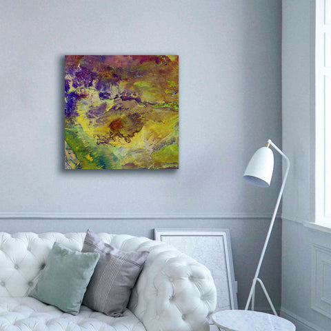 Image of 'Earth as Art: Sabotage,' Canvas Wall Art,37 x 37