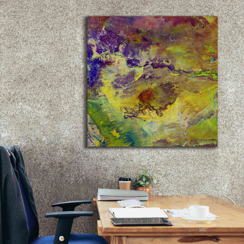 Image of 'Earth as Art: Sabotage,' Canvas Wall Art,37 x 37