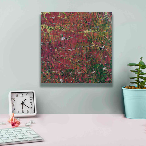 Image of 'Earth as Art: Shifting Shapes,' Canvas Wall Art,12 x 12