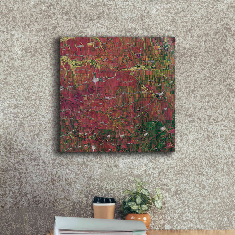 Image of 'Earth as Art: Shifting Shapes,' Canvas Wall Art,18 x 18