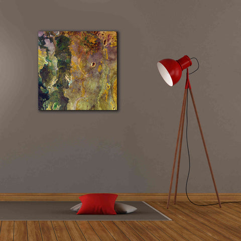Image of 'Earth as Art: Weird Watercolor,' Canvas Wall Art,26 x 26