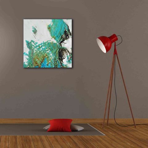 Image of 'Earth as Art: Blue Ice,' Canvas Wall Art,26 x 26
