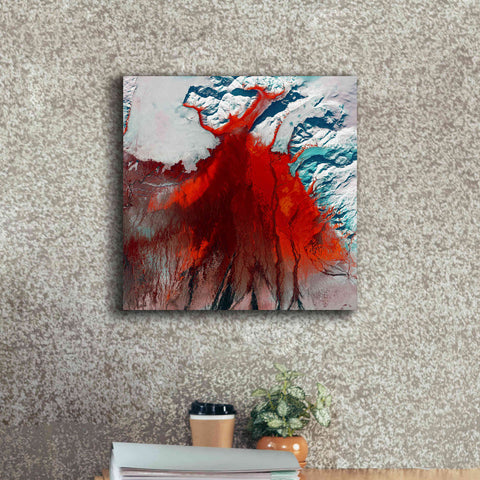 Image of 'Earth as Art: Outburst,' Canvas Wall Art,18 x 18