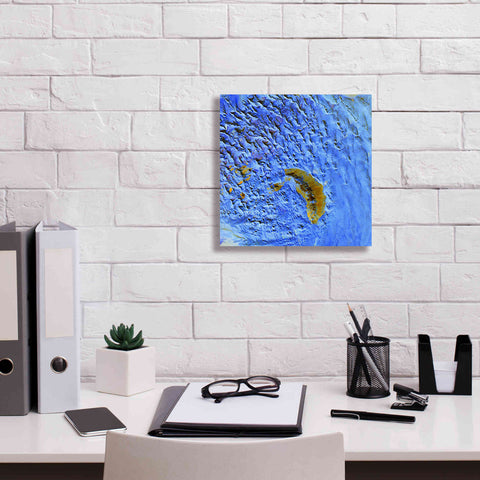 Image of 'Earth as Art: Sand Waves,' Canvas Wall Art,12 x 12