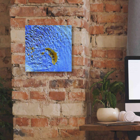 Image of 'Earth as Art: Sand Waves,' Canvas Wall Art,12 x 12