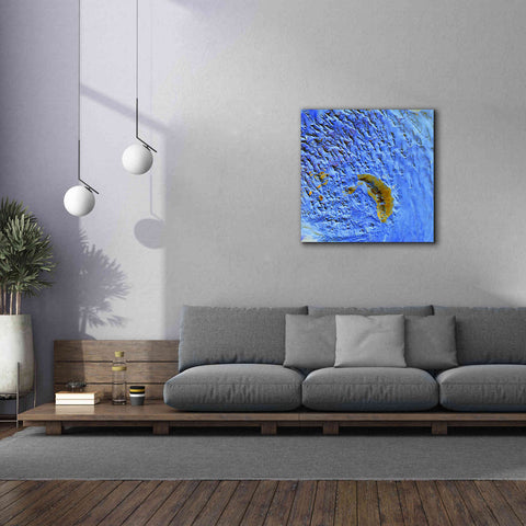 Image of 'Earth as Art: Sand Waves,' Canvas Wall Art,37 x 37