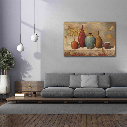 Image of Epic Art 'Leaves and Vessels' by James Wiens, Canvas Wall Art,60 x 40