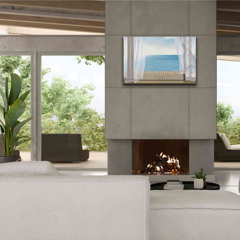 Image of Epic Art 'Blue Breeze' by James Wiens, Canvas Wall Art,40 x 26
