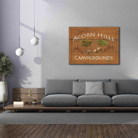 Image of Epic Art 'Lodge Signs I' by James Wiens, Canvas Wall Art,54 x 40