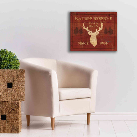 Image of Epic Art 'Lodge Signs IX' by James Wiens, Canvas Wall Art,24 x 20
