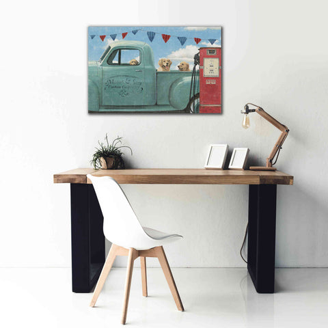 Image of Epic Art 'Lets Go for a Ride II' by James Wiens, Canvas Wall Art,40 x 26