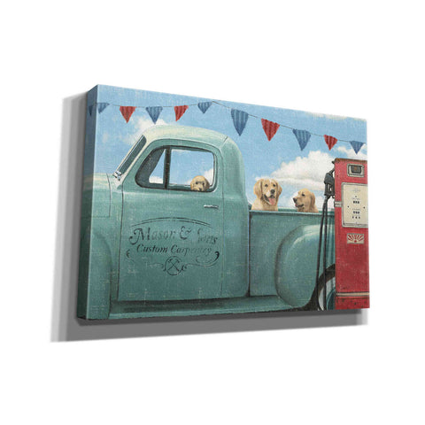 Image of Epic Art 'Lets Go for a Ride II' by James Wiens, Canvas Wall Art,18x12x1.1x0,26x18x1.1x0,40x26x1.74x0,60x40x1.74x0