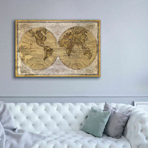 Image of Epic Art 'Worldwide I' by James Wiens, Canvas Wall Art,60 x 40