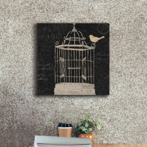 Image of Epic Art 'Via Paris III' by James Wiens, Canvas Wall Art,18 x 18