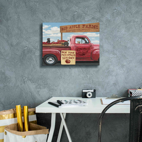 Image of Epic Art 'Market Season' by James Wiens, Canvas Wall Art,16 x 12