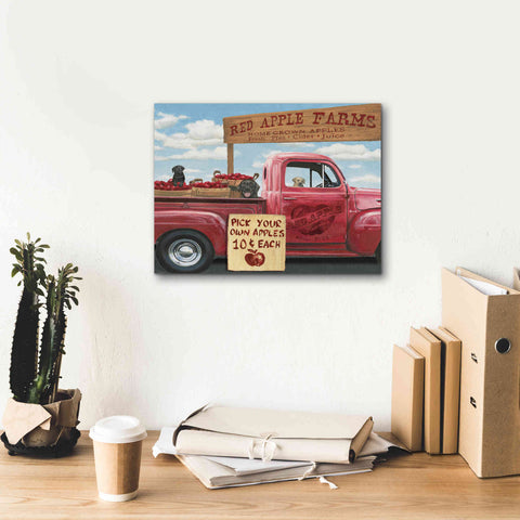 Image of Epic Art 'Market Season' by James Wiens, Canvas Wall Art,16 x 12