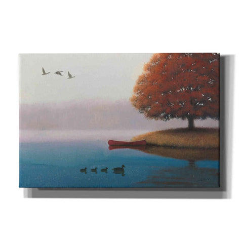Image of Epic Art 'Early in the Morning' by James Wiens, Canvas Wall Art,18x12x1.1x0,26x18x1.1x0,40x26x1.74x0,60x40x1.74x0