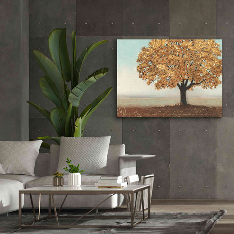 Image of Epic Art 'Gold Reflections I' by James Wiens, Canvas Wall Art,54 x 40
